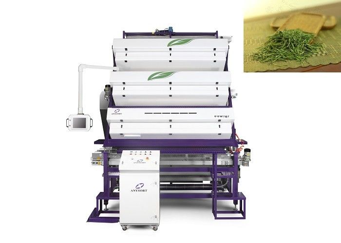 Technologia AI Variable Light Control Sorter kolorów herbaty Niski wskaźnik uszkodzeń